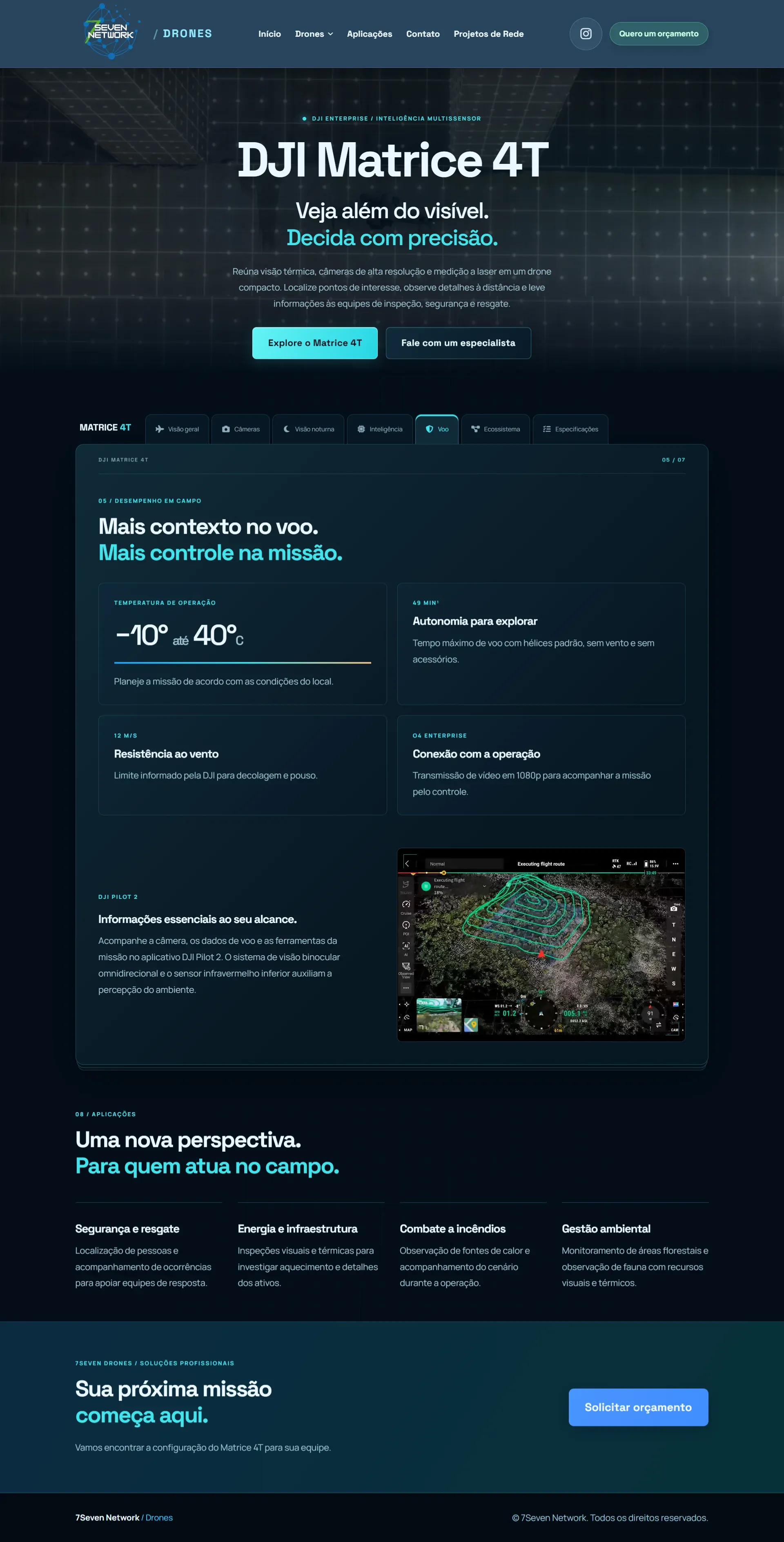 Página completa da série Matrice 4